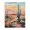 Stupell Industries Soft Canyon Sunset Cacti Canvas Wall Art Design by LSR Design Studio